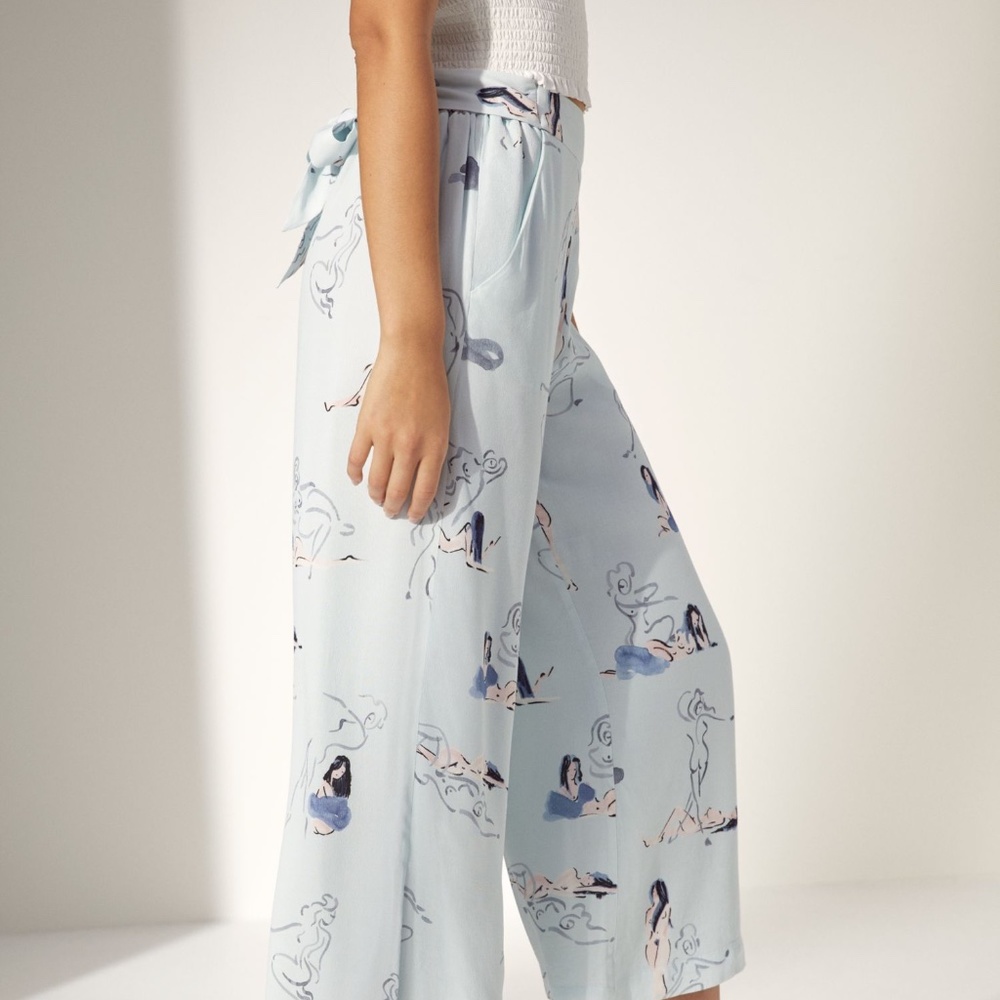 Aritzia Wilfred⎜FAUN PANT⎜SAGE / GREY - Picture 5 of 15